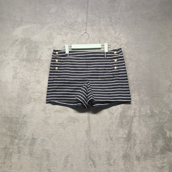 Cynthia Rowley Pants - 🍑CYNTHIA ROWLEY Women Casual Walking Shorts Striped Cotton Size 8(W34)